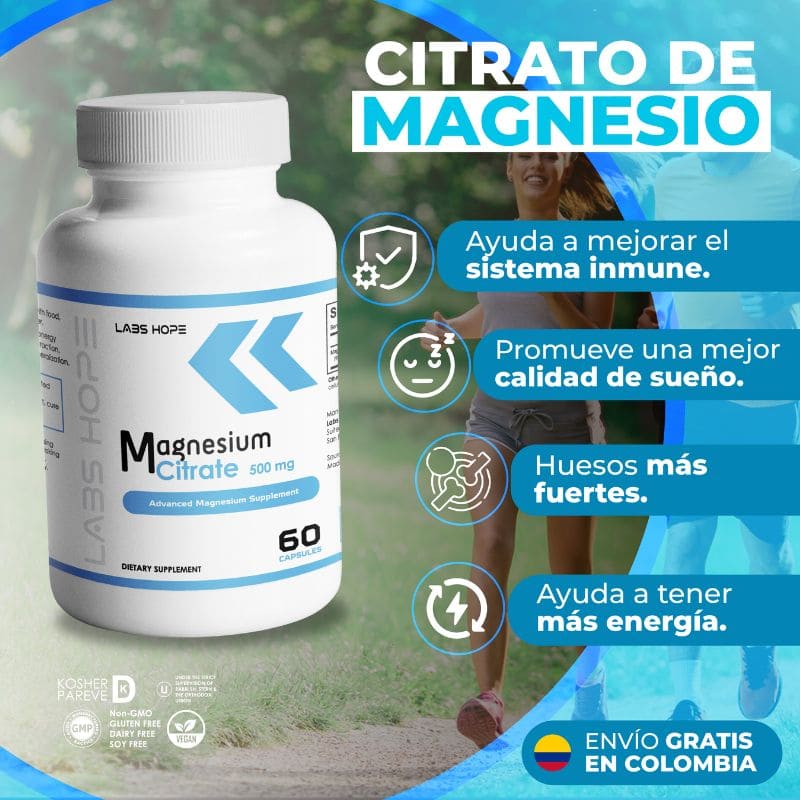 Citrato de Magnesio en Capsulas