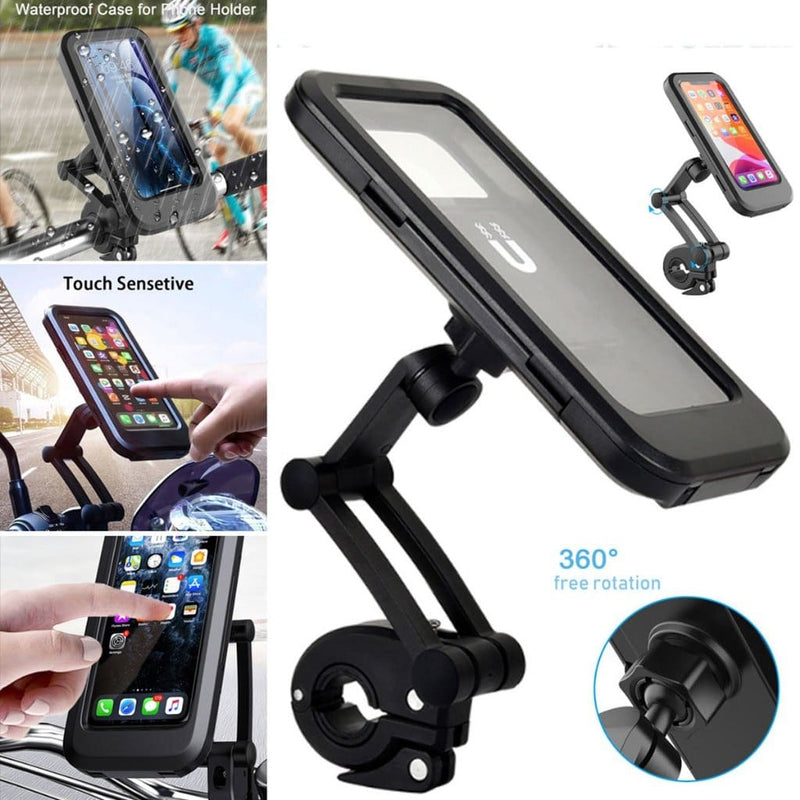 SOPORTE MULTIFUNCIONAL PARA CELULAR EN MOTOS Y BICICLETAS