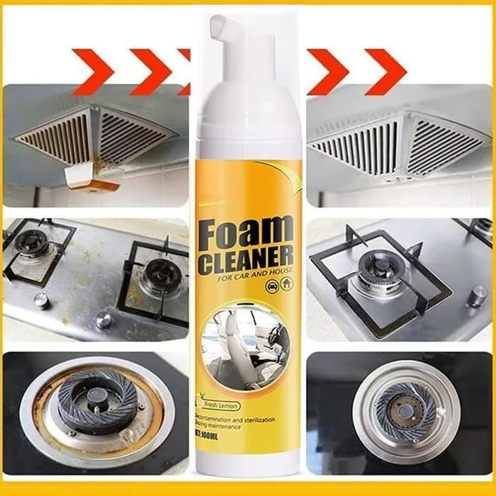 FOAM CLEANER: LIMPIEZA GARANTIZADA EN TODAS LAS SUPERFICIES